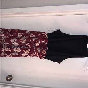 Floral print PLUS SIZE romper